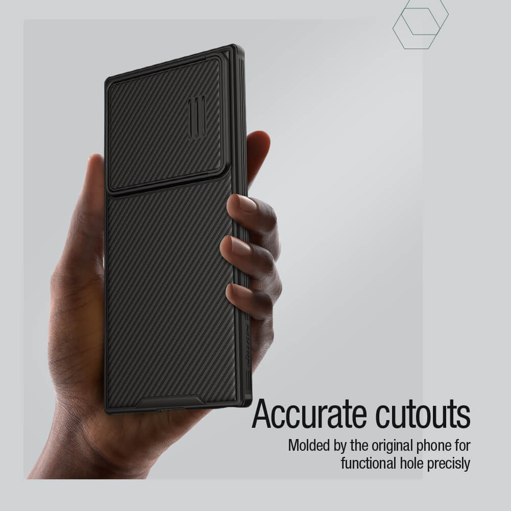 Чехол-крышка NILLKIN для Samsung Galaxy S23 Ultra (серия Camshield S Magnetic case)